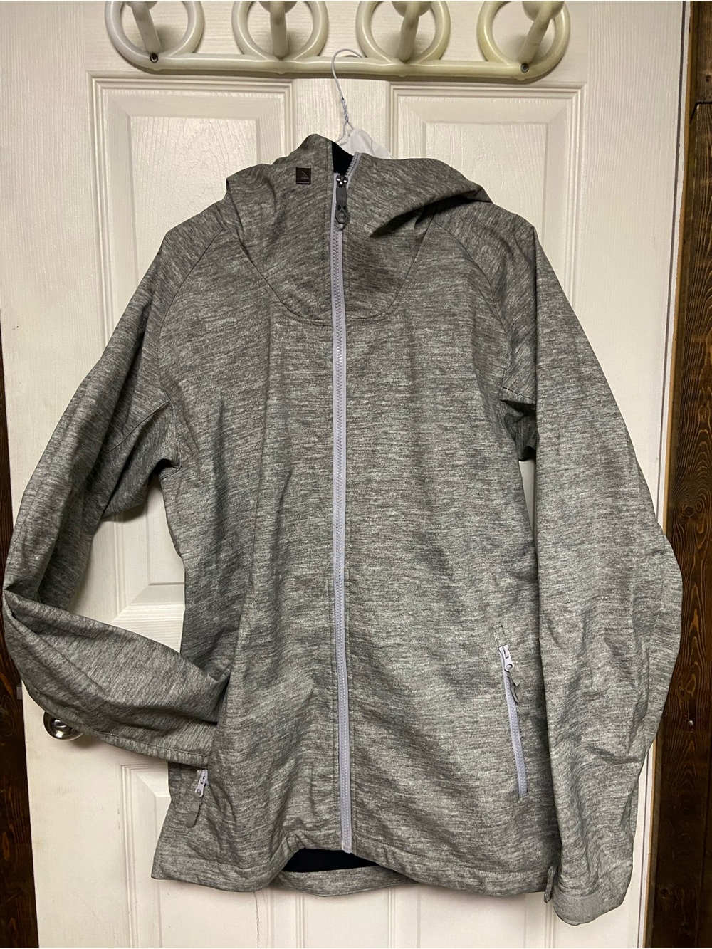 Quicksilver Men's Hooded Performance an Jacket - Gray
